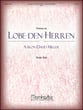Fantasy on Lobe den Herren Organ sheet music cover